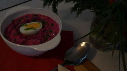 Рецепт холодного свекольника — окрошки по-латышски