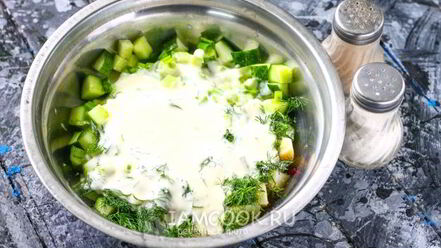 Рецепт холодного свекольника с колбасой