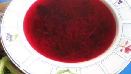 Рецепт холодного свекольника