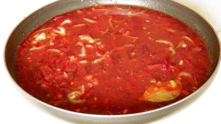 Рецепт классического горячего свекольника с мясом