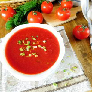 Рецепт Постного свекольника с помидорами