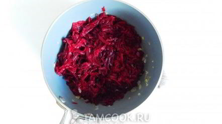 Рецепт постного свекольника с помидорами