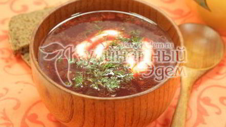 Рецепт свекольника домашнего