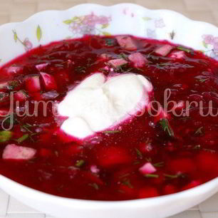 Рецепт Свекольника — холодника по-белорусски