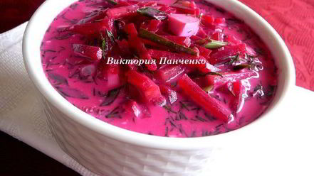 Рецепт свекольника-холодника
