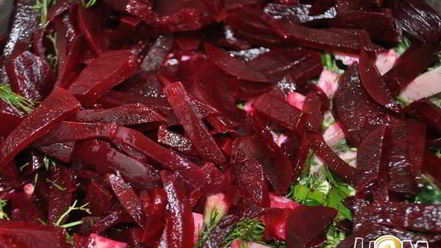 Рецепт свекольника холодного, с ветчиной