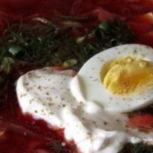 Рецепт Свекольника холодного