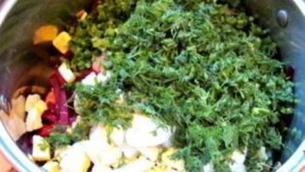 Рецепт свекольника холодного