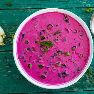 Рецепт Свекольника на кефире со свежей свеклой