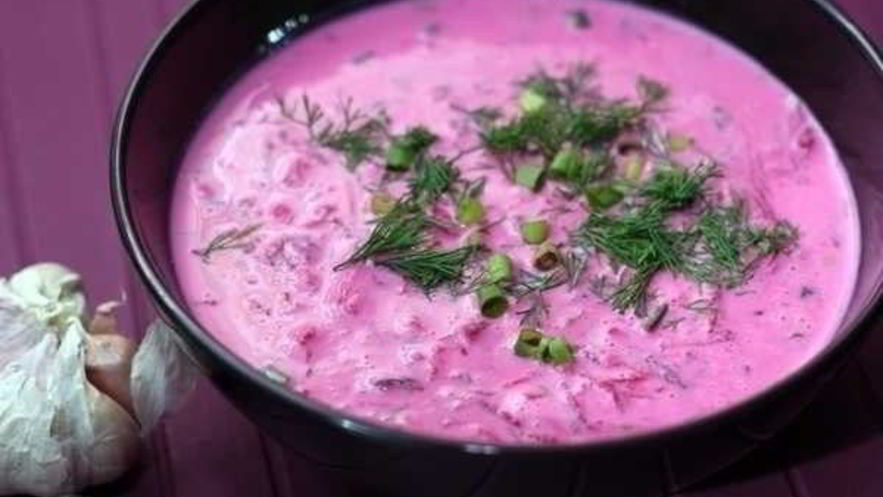 Рецепт свекольника на кефире