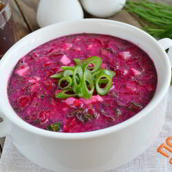 Рецепт Свекольника на хлебном квасе