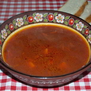 Рецепт Свекольника на курином бульоне