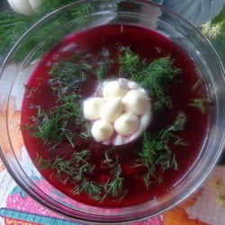 Рецепт Свекольника с базиликом