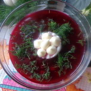 Рецепт Свекольника с базиликом