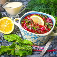 Рецепт Свекольника с ботвой