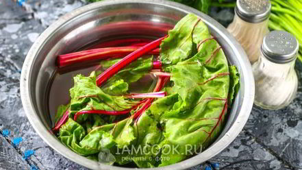 Рецепт свекольника с ботвой