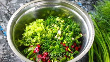 Рецепт свекольника с ботвой