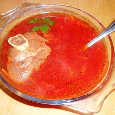 Рецепт Свекольника с фасолью