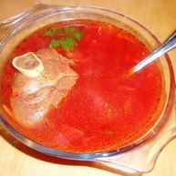 Рецепт Свекольника с фасолью