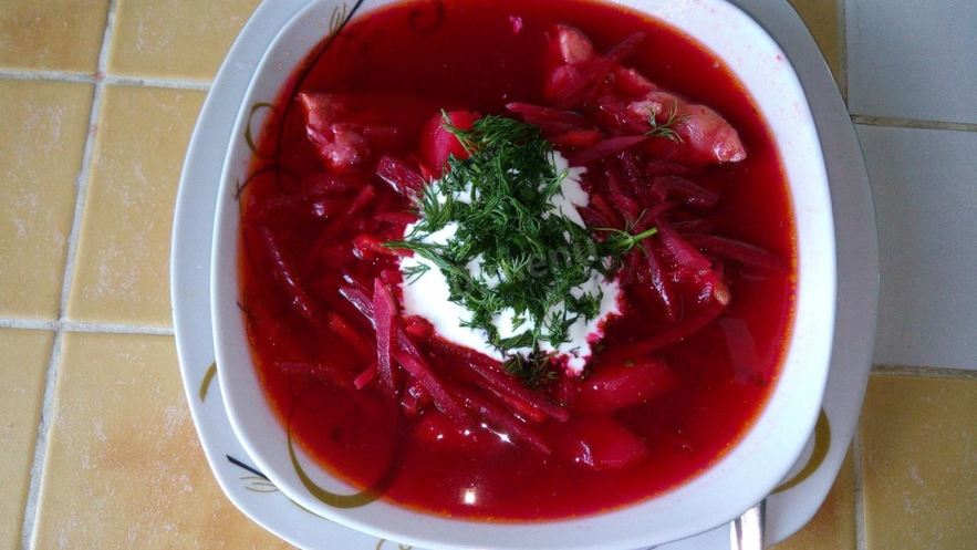 Рецепт свекольника с говядиной