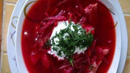 Рецепт свекольника с говядиной