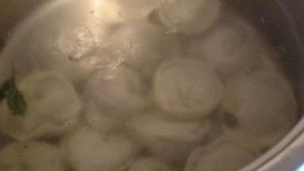 Рецепт свекольника с грибными пельмешками