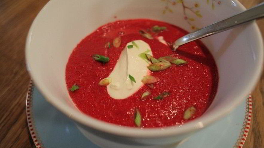 Рецепт свекольника с имбирем