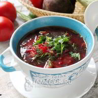 Рецепт Свекольника с капустой