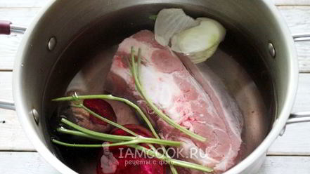 Рецепт свекольника с капустой