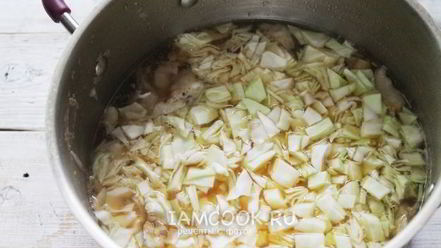 Рецепт свекольника с капустой