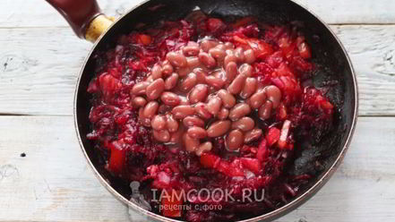 Рецепт свекольника с капустой