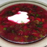 Рецепт Свекольника с листьями свеклы