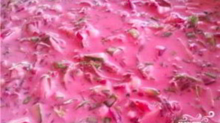 Рецепт свекольника с мясом