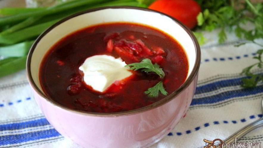 Рецепт свекольника с цыпленком