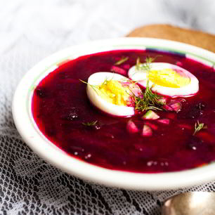 Рецепт Свекольника со свекольной ботвой