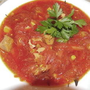 Рецепт Свекольника со свининой