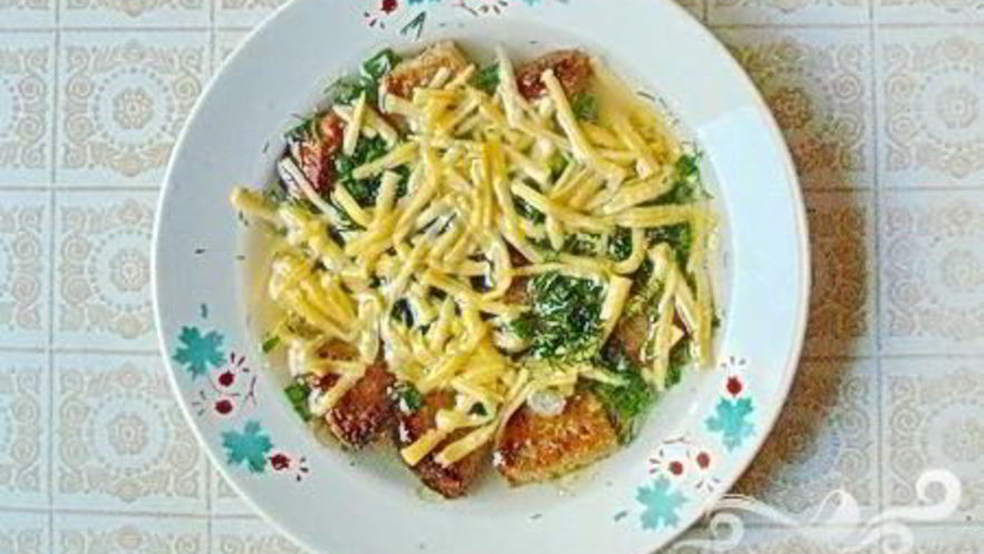 Рецепт балтийского сырного супа