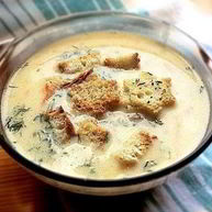 Рецепт Французского сырного супа с курицей