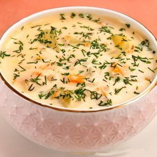 Рецепт Классического сырного супа с овощами