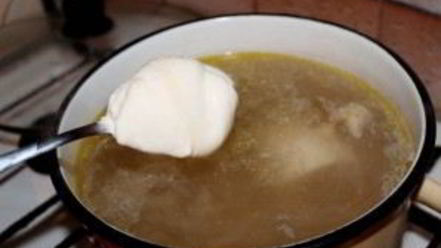 Рецепт куриного сырного супа