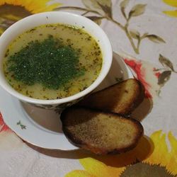 Рецепт Легкого сырного супчика