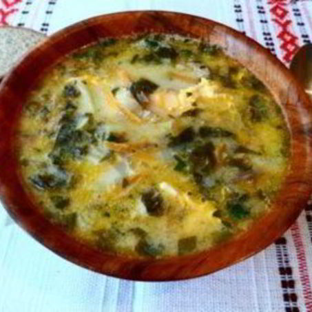 Рецепт Сырно-щавелевого суп