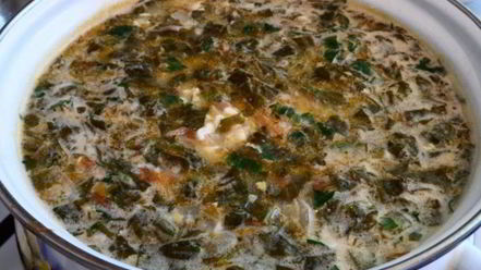 Рецепт сырно-щавелевого суп