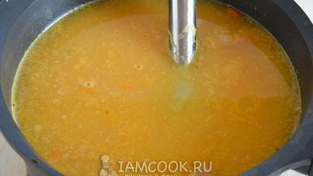 Рецепт сырного крема-супа с грудинкой