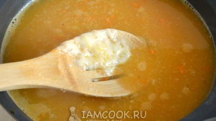 Рецепт сырного крема-супа с грудинкой