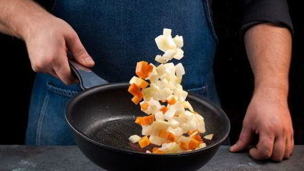 Рецепт сырного крема-супа с крабовым мясом