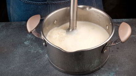 Рецепт сырного крема-супа с крабовым мясом