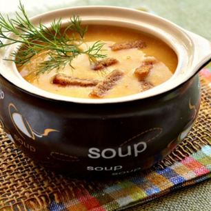 Рецепт Сырного крема-супа с курицей