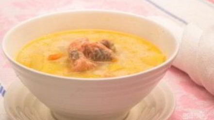 Рецепт сырного рыбного супа