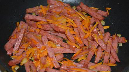 Рецепт сырного супа из плавленого сыра с колбасой